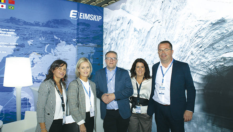 Eimskip promociona en Conxemar sus nuevos servicios mar&iacute;timos a puertos del Mar B&aacute;ltico