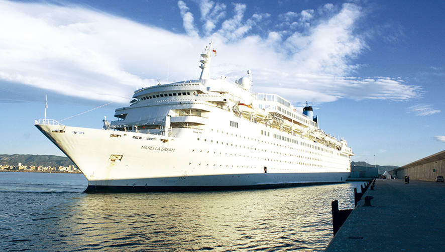 El Puerto de Castell&oacute;n cierra la temporada de cruceros 2019 con la escala del &ldquo;Marella Dream&rdquo;