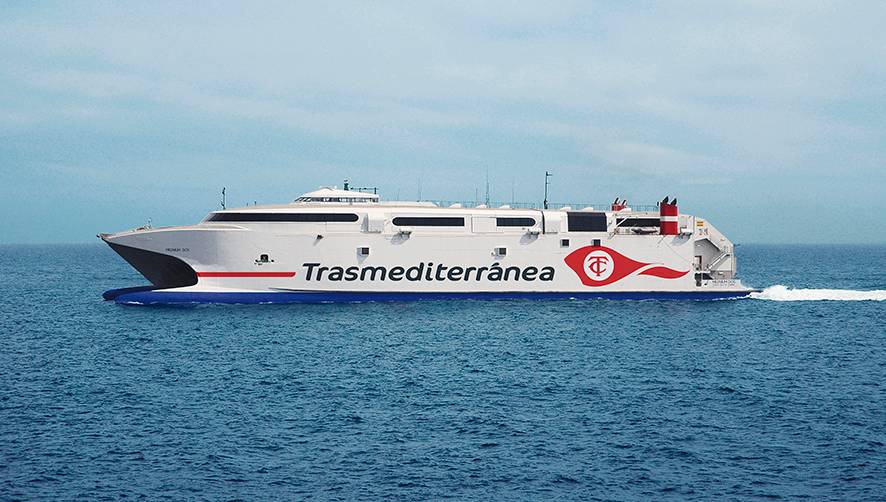 Trasmediterr&aacute;nea cubrir&aacute; la l&iacute;nea Gand&iacute;a - Ibiza - Palma con el buque r&aacute;pido &ldquo;Milenium Dos&rdquo; a partir del 15 de junio.