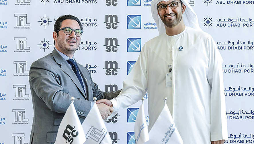 MSC invertir&aacute; mil millones de d&oacute;lares en su nuevo hub regional de Khalifa Port