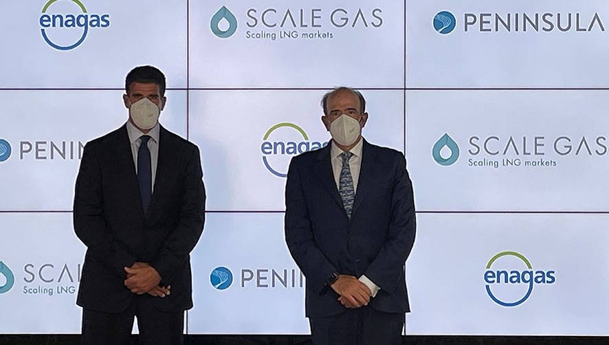 Scale Gas y Peninsula anuncian un acuerdo para construir y fletar un buque para suministrar GNL en el Puerto de Algeciras y su entorno.