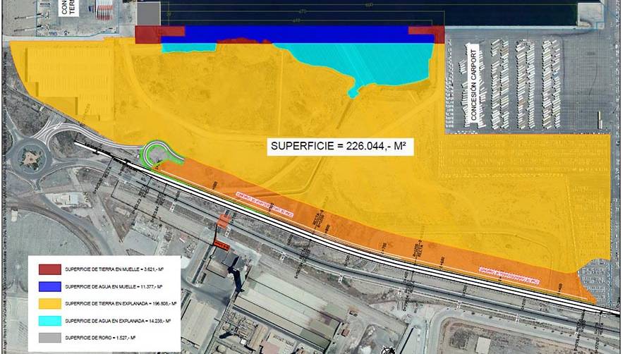 Un paso m&aacute;s hacia la construcci&oacute;n y explotaci&oacute;n de la terminal del Muelle Centro 2 de Sagunto