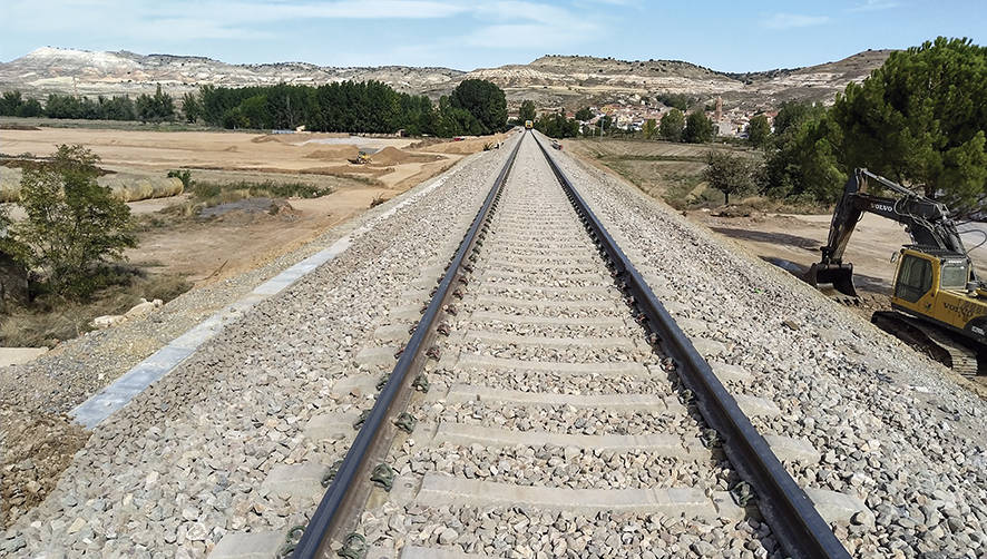 Adif restablece completamente la circulaci&oacute;n en la l&iacute;nea Zaragoza-Teruel-Sagunto