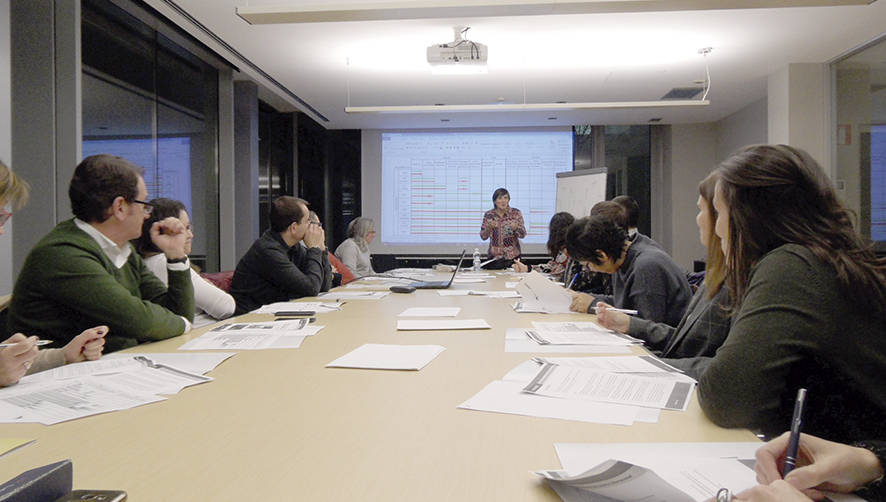 La presentaci&oacute;n de la Jornada corri&oacute; a cargo de profesionales del Instituto de Educaci&oacute;n Secundaria Plaiaundi.