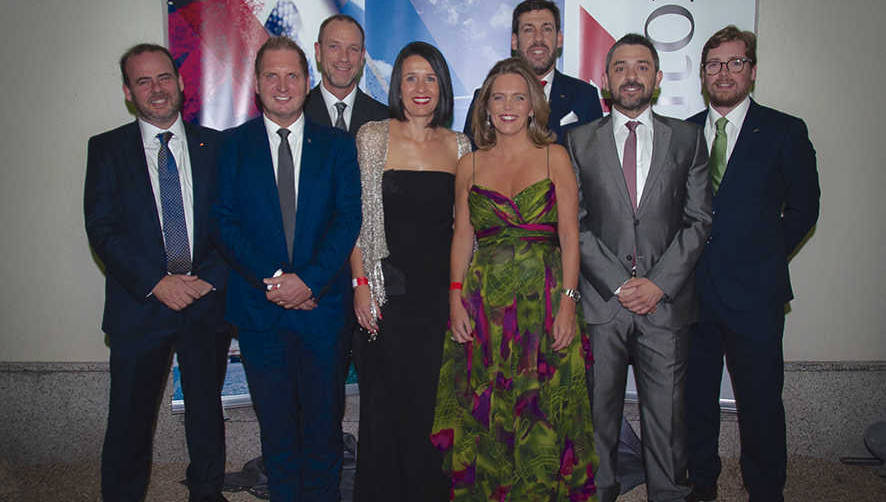 Izquierda a derecha, Lucas Culligan, director Regional de Ventas Sur Oeste de Europa; Kees Wagenaar, vicepresidente de Europa; Philip Dekker, vicepresidente Regional Sur Oeste de Europa; Raquel Tapiador, directora de Project Management; Patricia Pulido, directora Financiera; Diego D&iacute;az, director General de Espa&ntilde;a; Juan Carlos Pizarro, director Regional de Operaciones; y Carlos Nubiola, director Regional de Operaciones.