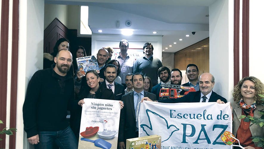 Grupo P&eacute;rez y C&iacute;a. culmina con &eacute;xito la campa&ntilde;a &ldquo;TEUs Solidarios&rdquo; de recogida de juguetes en favor de los ni&ntilde;os sin recursos