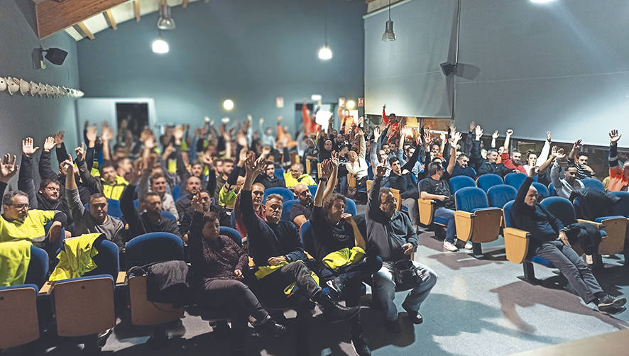 La Asamblea General celebrada el lunes cont&oacute; con una alta participaci&oacute;n.