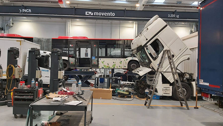 Nuevo taller autorizado de camiones Mercedes-Benz y FUSO en Barcelona