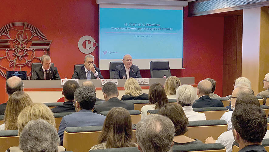 Josep Maria Cruset explica las inversiones de futuro previstas para el Puerto de Tarragona