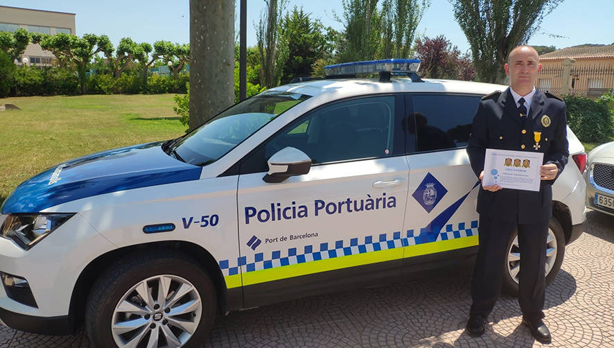 La campa&ntilde;a &quot;Pels Valents&quot; reconoce la labor de la Polic&iacute;a Portuaria de Barcelona