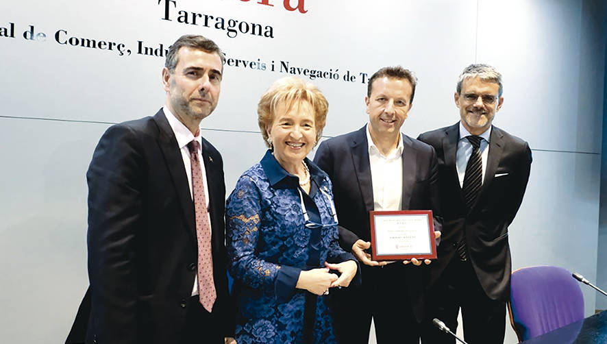 Euroports recibe el premio a la internacionalizaci&oacute;n por parte de la C&aacute;mara de Comercio de Tarragona