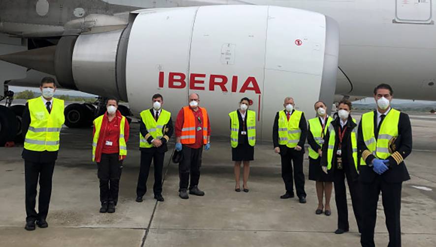 Iberia despide un 2020 at&iacute;pico con la adaptaci&oacute;n de su actividad frente al Covid-19