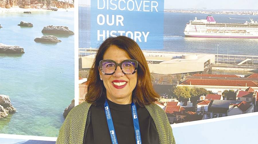 Ana Lourenco, Cruise Manager del Puerto de Lisboa. Foto E.M.