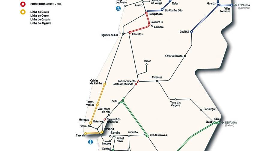 <b>La ambición: corredor de mercancías Sines-España para trenes de 1.500 metros</b>