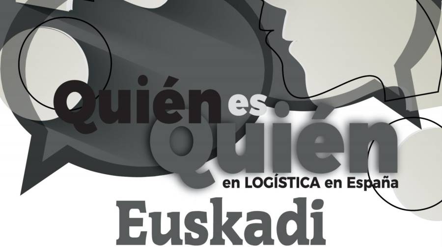 Detalle de la portada de la nueva edición del Quién es Quién en Logística en España – Euskadi.