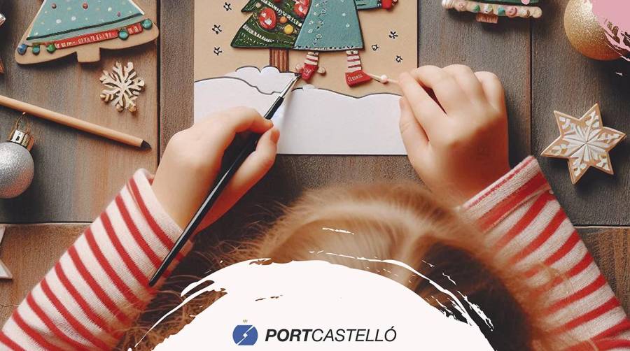 PortCastelló convoca la novena edición del concurso de dibujo de postales navideñas