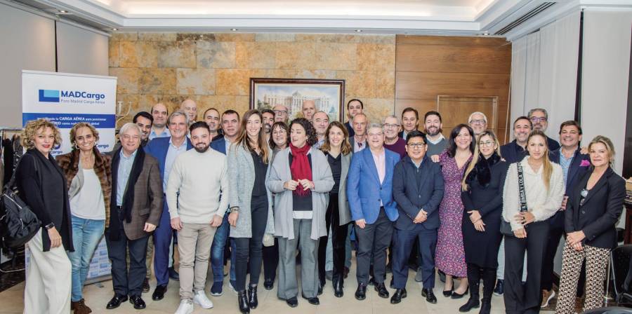 Asistentes en la tarde del martes a la Asamblea General de Foro MADCargo.