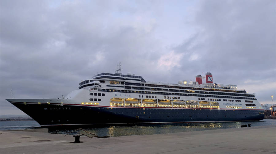 PortCastell&oacute; recibe el primer crucero tras la COVID