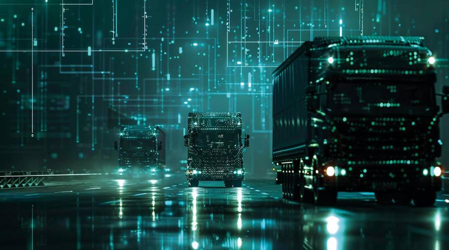 La inteligencia artificial está optimizando los procesos del transporte por carretera.