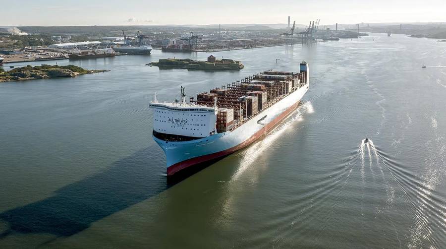 Maersk despliega el mayor portacontenedores a metanol del mundo en la ruta norte de Europa-Asia