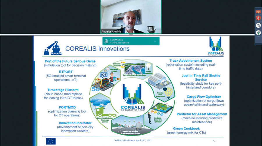 El proyecto COREALIS concluye con notables logros de investigaci&oacute;n en el &aacute;mbito del puerto del futuro