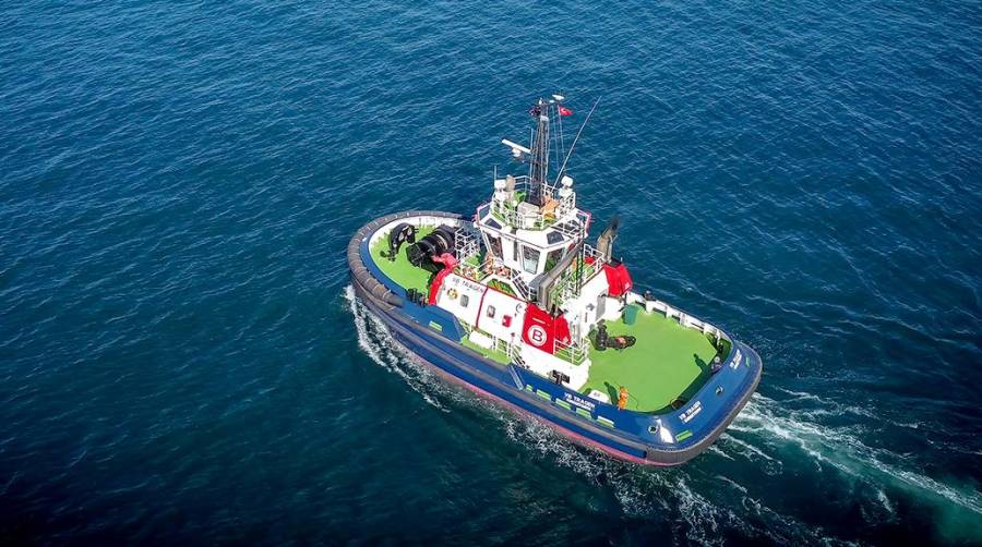 El nuevo barco dará apoyo a los servicios de Boluda Towage en sus operaciones de GNL.