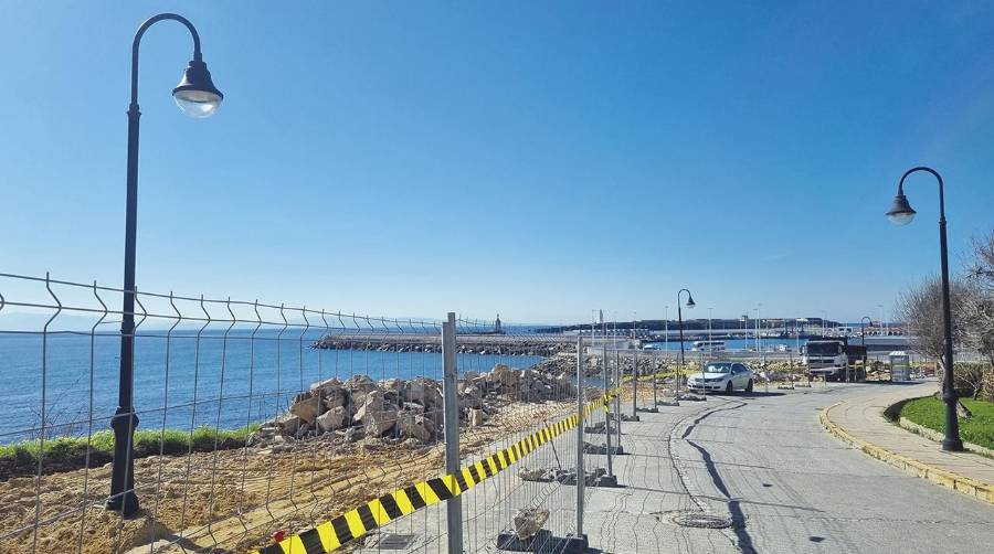 Algeciras ejecuta las obras de renovación de la calle María Coronel