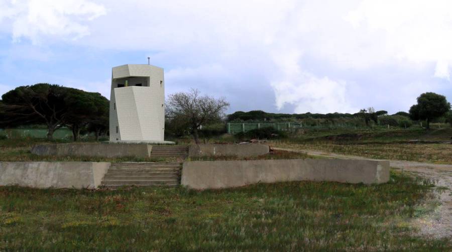 Recreaci&oacute;n virtual del nuevo faro de Punta Paloma.