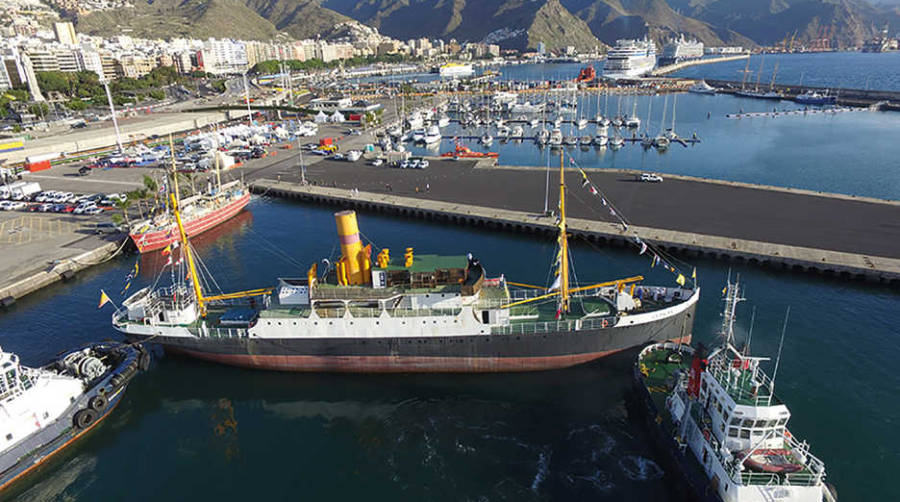 El buque es coet&aacute;neo del &ldquo;Titanic&rdquo; y volver&aacute; a navegar entre islas.