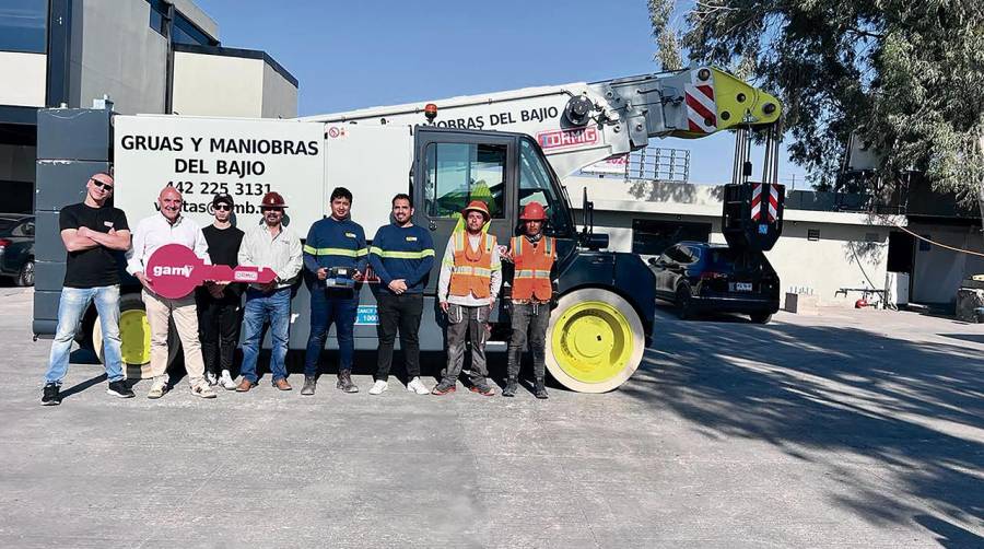 Grúas y Maniobras del Bajío (GMB) ha adquirido esta nueva máquina.