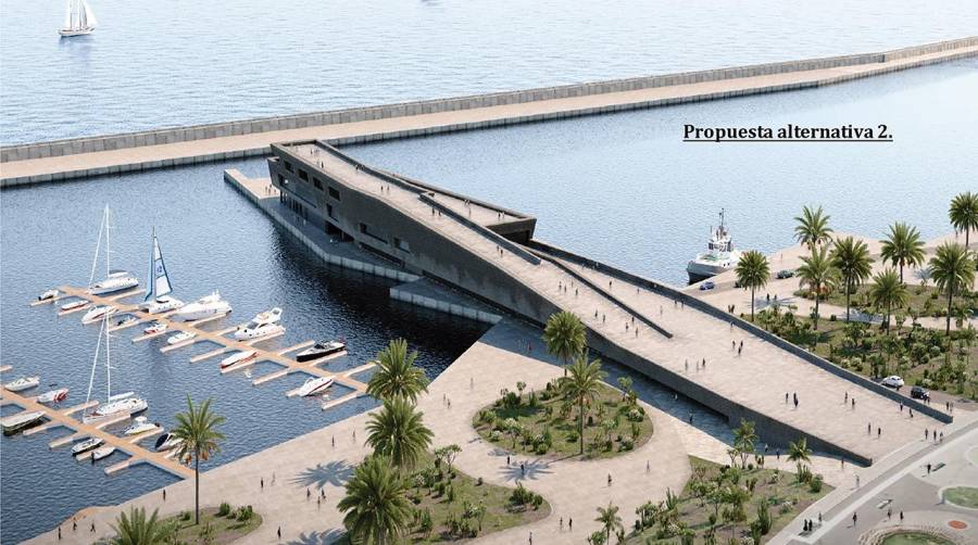 Puertos de Tenerife concreta la definición del edificio de La Marina en el muelle de Enlace