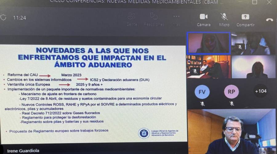 El COACAB analiza la entrada en vigor del mecanismo de ajuste en frontera de carbono