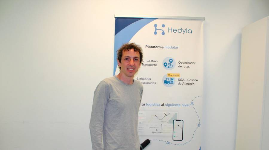 Andreu Araque, Co-Founder y CEO de Hedyla. Foto C.C.