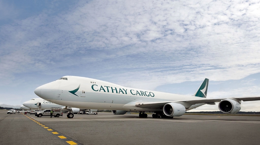 Cathay Cargo incrementó el transporte de carga aérea un 11% en 2024