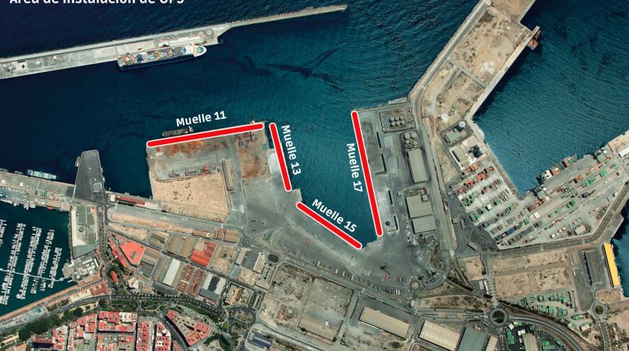 El Puerto de Alicante inicia el proceso para la instalación de sistemas OPS en cuatro muelles