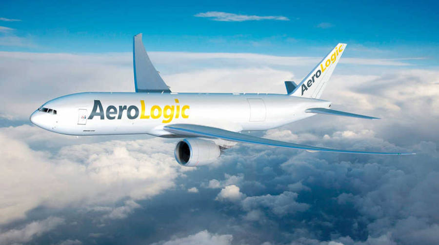 Uno de los aviones de la flota de AeroLogic.