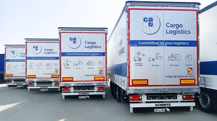 Groupe CAT incorpora 200 remolques en sus rutas entre Francia, España y Portugal