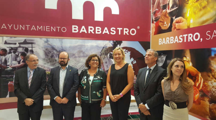 La consejera de Econom&iacute;a, Industria y Empleo del Gobierno de Arag&oacute;n particip&oacute; en el acto de apertura de la 57 edici&oacute;n de la Feria Regional de Barbastro.