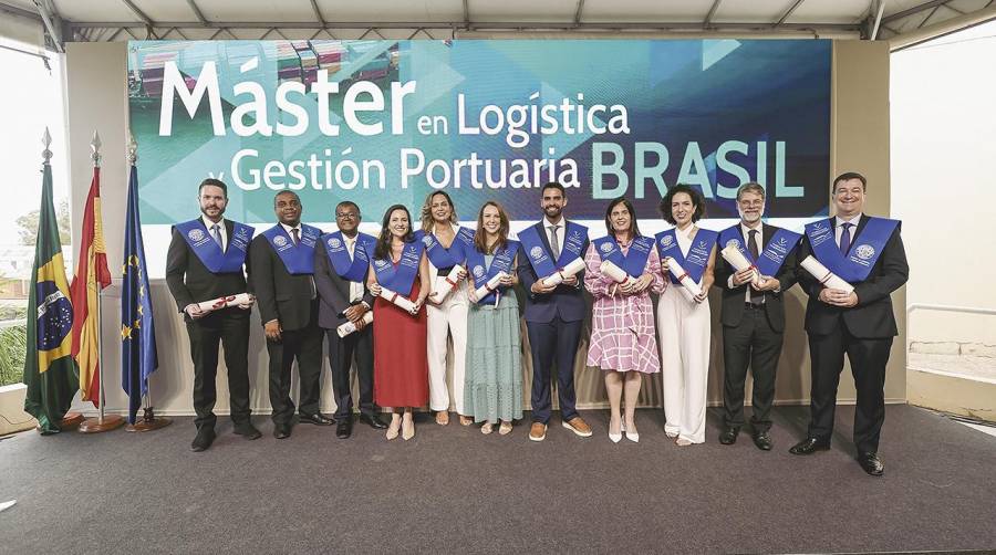 La Fundación Valenciaport entrega los diplomas de la 2ª edición de su Máster en Brasil