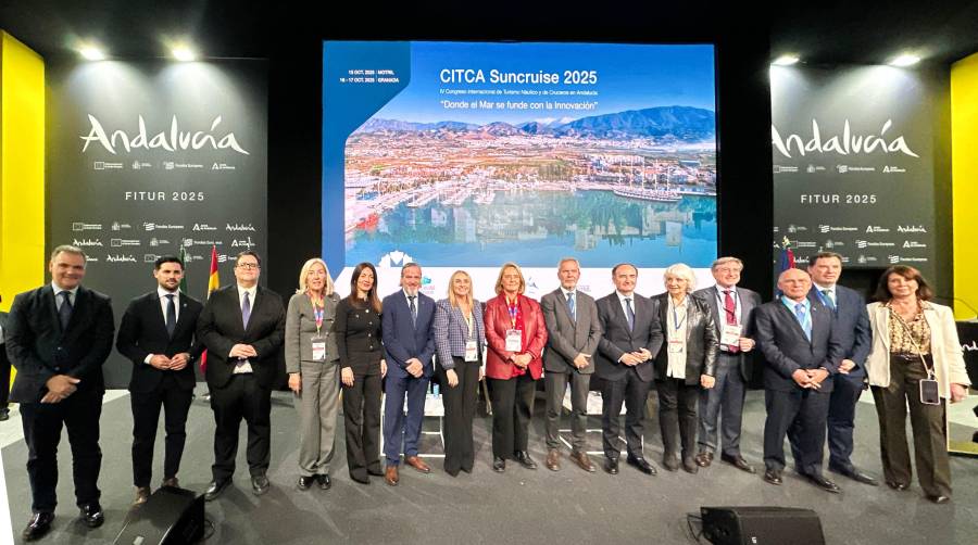 La presidenta de la APA, Rosario Soto, en la presentación del congreso CITCA 2025 que organiza Suncruise.