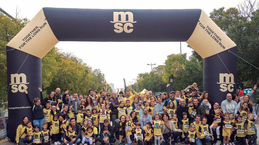 MSC patrocina el Mini Maratón Valencia por tercer año consecutivo