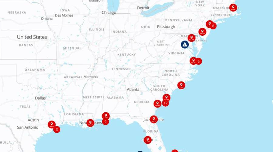 La huelga en Estados Unidos comienza a acumular buques frente a los puertos