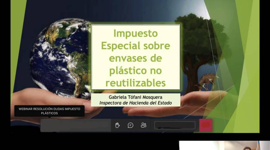 COACAB organizó el pasado lunes una sesión online para resolver las dudas que está generando la aplicación del nuevo impuesto sobre envases de plástico no reutilizables.