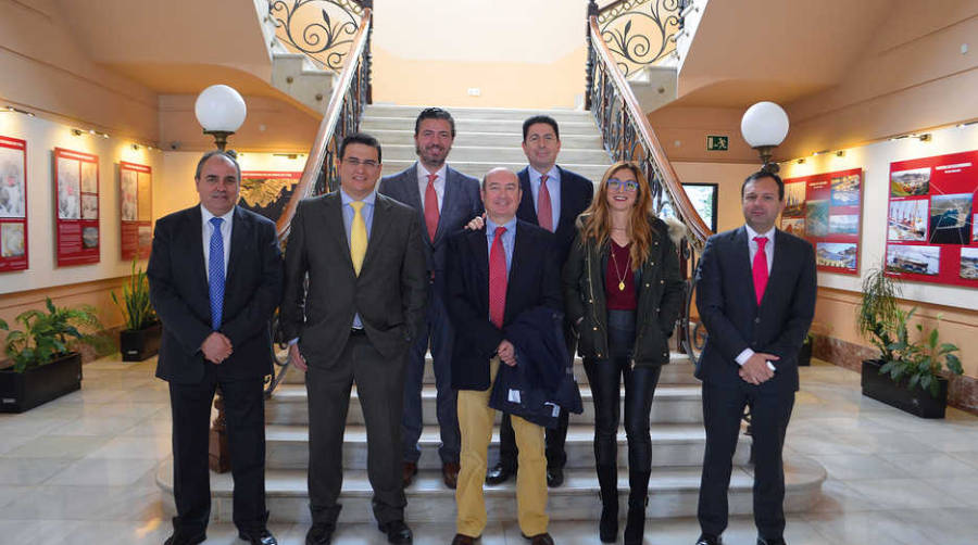 Antonio Sevilla y Alfonso Hern&aacute;ndez, presidentes de la APC y de la FREMM, dirigieron el encuentro.