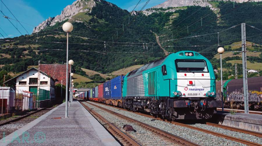 La estación de Orduña (Bizkaia) se encuentra en una ubicación estratégica, en el límite con las provincias de Araba y Burgos.