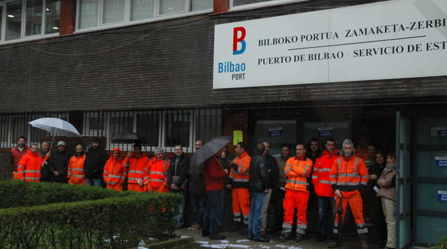 Bilboestiba ve injustificada la huelga parcial de UGT, ELA y LAB porque &quot;se respeta el convenio&quot;