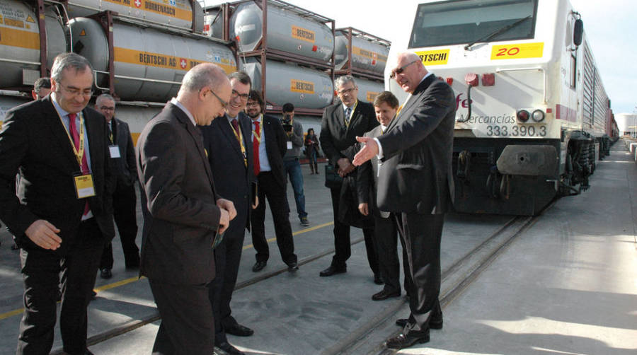 Bertschi inaugura su terminal intermodal de Tarragona pensando ya en su ampliaci&oacute;n