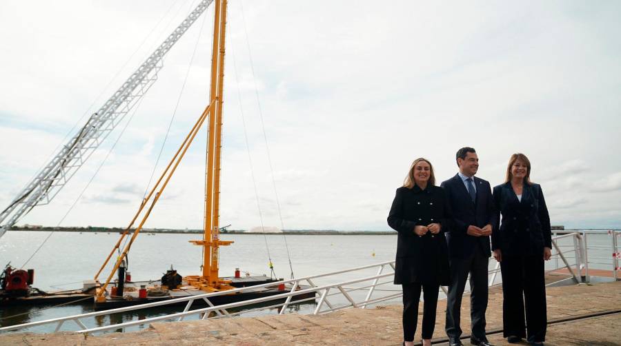 Arrancan las obras de la Marina Deportiva del Odiel del Puerto de Huelva