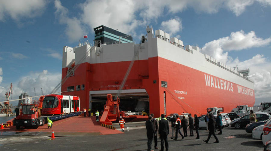 WWL consolida su liderazgo en el mercado ro-ro con su barco de nueva generaci&oacute;n &quot;Thermopylae&quot;