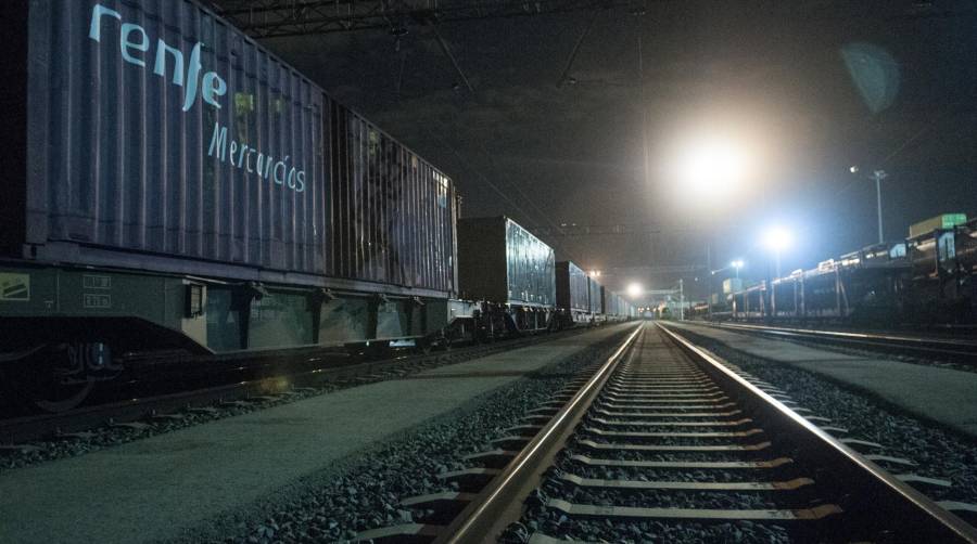 Llega a Can Tunis el primer tren con maíz de Ucrania